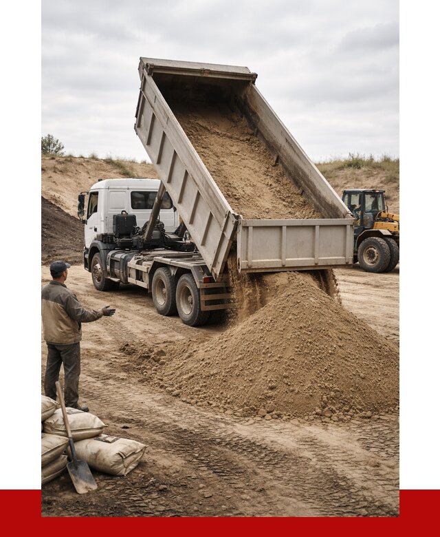 Доставка самосвалом 20 кубов в Славгороде от 7801 р. | ПРОНЕРУДСлд