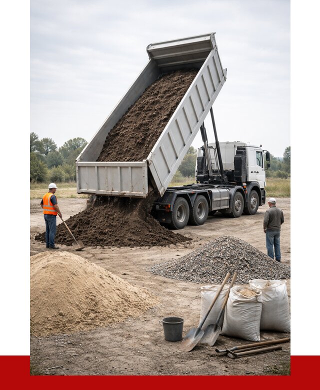 Доставка самосвалом 30 кубов в Славгороде от 8841 р. | ПРОНЕРУДСлд