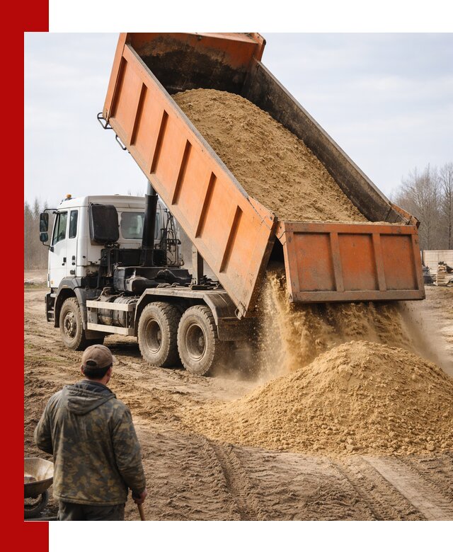 Аренда самосвала 20 тонн для перевозки грузов в Славгороде
