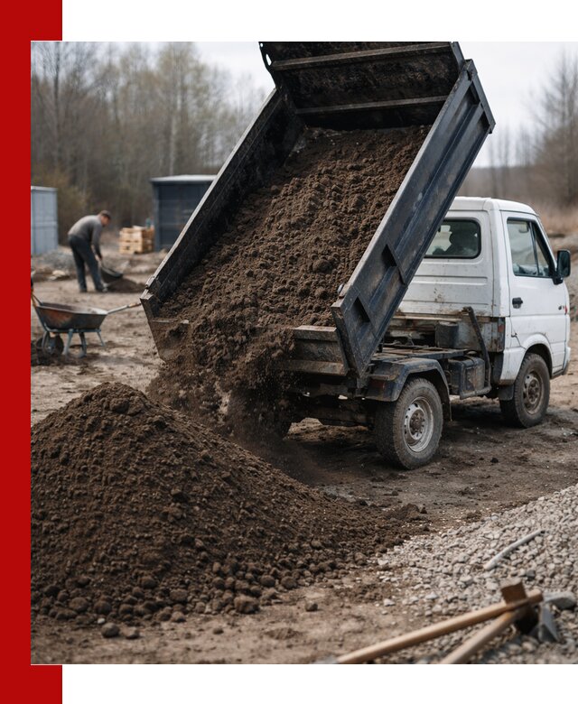 Аренда минисамосвала в Славгороде для доставки сыпучих материалов