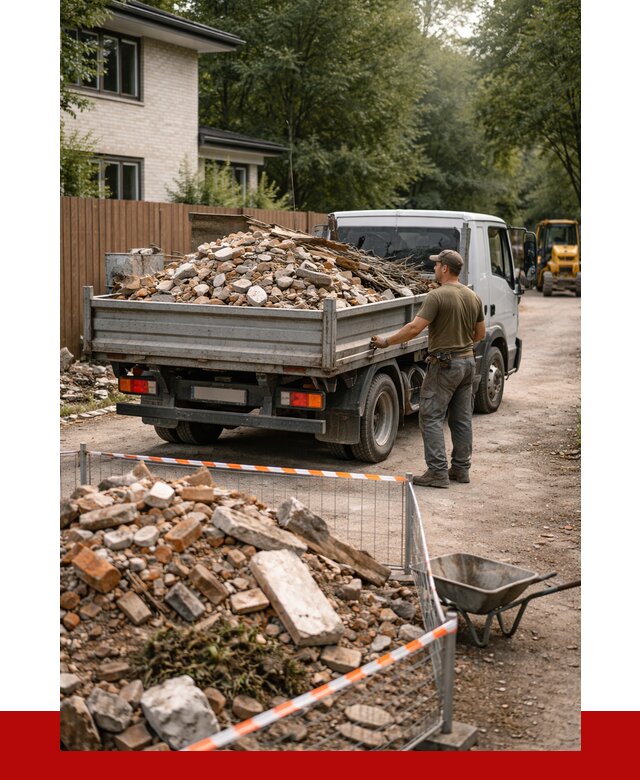 Вывоз строительного мусора с погрузкой в Славгороде от 7801 р | ПРОНЕРУДСлд