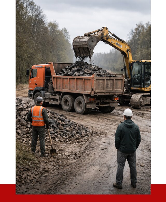 Вывоз асфальта в Славгороде от 4680 р. самосвалом ПРОНЕРУДСлд