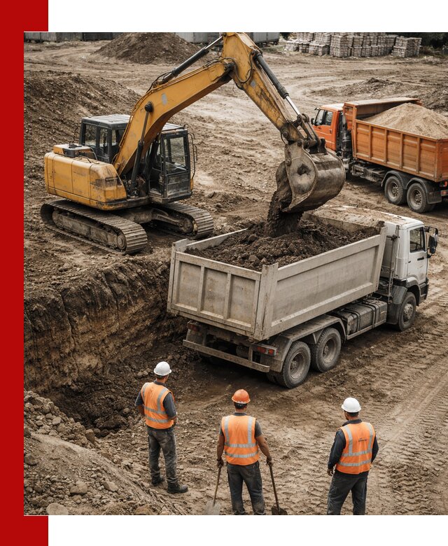 Разработка грунта для строительства и благоустройства в Славгороде