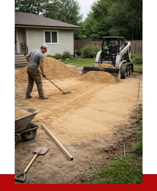 Отсыпка участка песком в Славгороде, от 2600 р., ПРОНЕРУДСлд