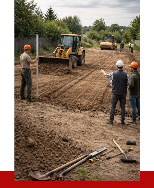 Планировка участка грунтом в Славгороде от 4680 р ПРОНЕРУДСлд