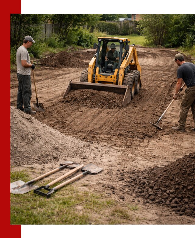 Планировка участка грунтом с вывозом и доставкой в Славгороде